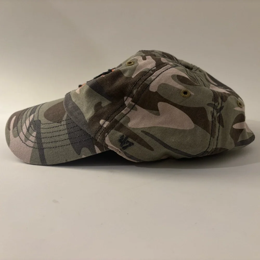 47 Brand Baltimore Orioles Womens OS Camo Sequin Baseball Hat MLB Cap
